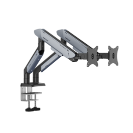 Настільне кріплення для двох моніторів Anda Seat Stealth PRO II Duo 17’’-42’’ Titanium