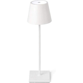LED-настільна лампа Zafferano POLDINA PRO, перезарядна, диммування, Al, IP54, 38 см, для дому/вулиці, білий, 2.2W LED-настільна лампа Zafferano POLDINA PRO, перезарядна, диммування, Al, IP54, 38 см, для дому/вулиці, білий, 2.2W