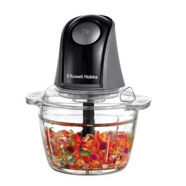 Подрібнювач кухонний електричний Russell Hobbs Mini Zerkleinerer 1л, сталь, 350W, чорний матовий 27131-56