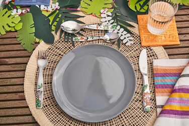 Дитячий набір столових приборів ZWILLING Dschungel, 4 шт., з зображеннями тварин, нержавіюча сталь 18/10, без пластику