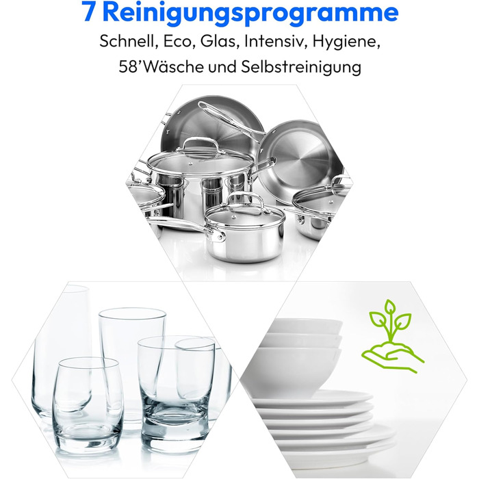 MINI посудомийна машина MEDION DWT51 біла (5 комплектів, з сенсорним керуванням, функція відра, 7 програм, таймер, MD 37766)