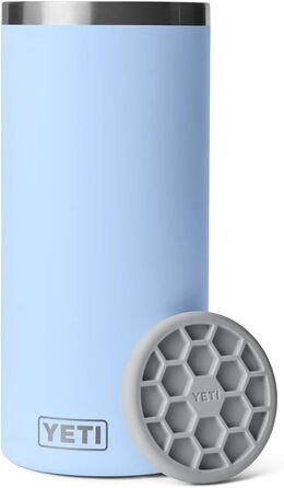 YETI Rambler Wine Chiller, сталевий ізольований охолоджувач вина, блакитний (Big Sky Blue)