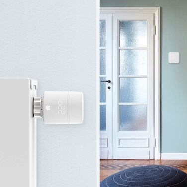 Термостат на радіатор Tado° Smart - додатковий, для індивідуального керування опаленням, білий, простий монтаж
