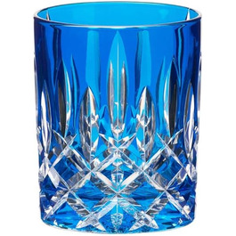 Кольорові келихи для віскі в індивідуальній упаковці, кришталева скляна чашка для віскі, 295 мл, (темно-синій)