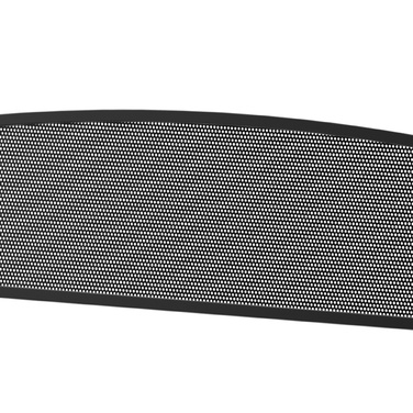 Лавочка для саду/парку на 2 особи, сталь, чорна. Розміри: 127 x 60 x 87 см (Ш x Г x В).