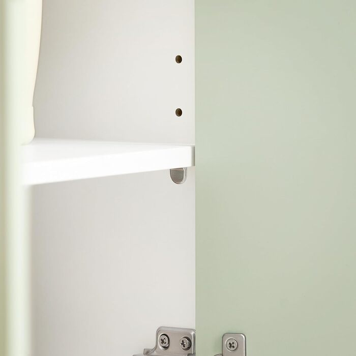 Підставка під раковину SoBuy 60 см, шафка для ванної кімнати з регульованою полицею, меблі для ванної кімнати, тумба під раковину 60x30x60 см, BZR139-GR