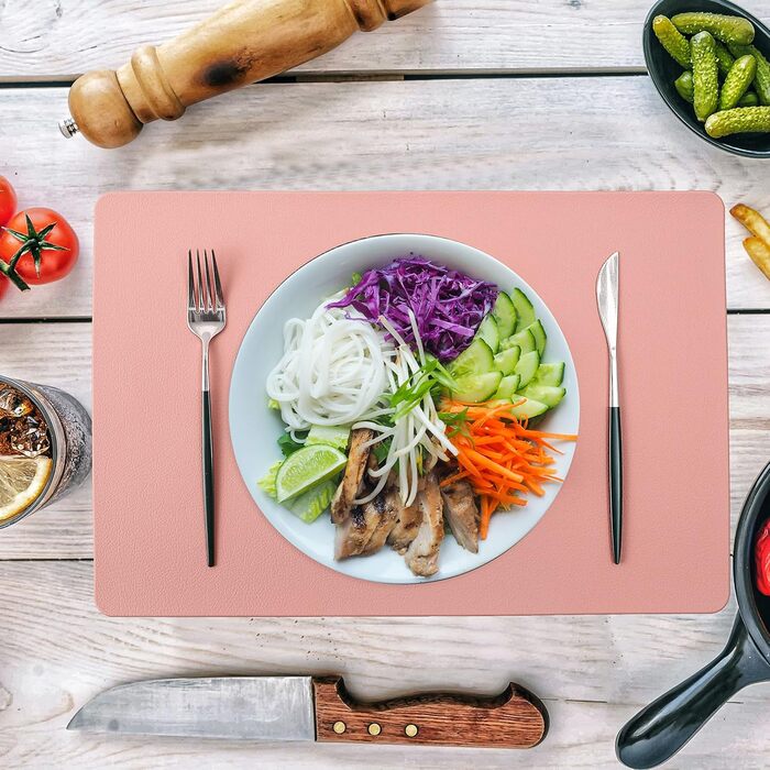 Набір столових серветок, термостійкі, миючі, для кухні та обіднього столу, декор, чорний, 6 шт.