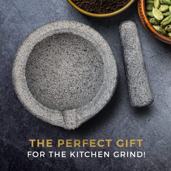 Набір для стукання та розмелювання з граніту Silk Route Home з виливом