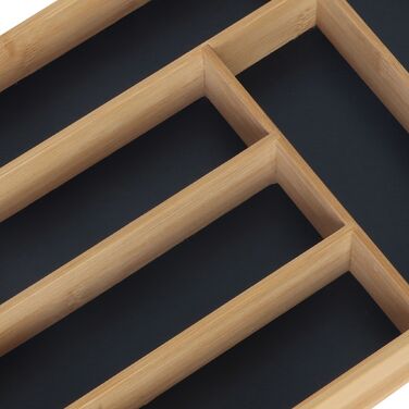 Скринька для столових приборів Relaxdays з бамбука