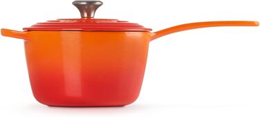 Каструля з нержавіючої сталі Le Creuset Signature, 18 см, 1.8 л, для всіх типів плит (включно з індукцією), 18 см, сірий, 21181180902430