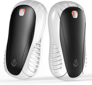 Електричний грілка для рук FANDLISS 5200 mAh (2 шт.) - 3 режими нагріву, для активного відпочинку та зими, подарунок