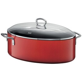 Сковорода для жаровні 36,5 х 25,5 см, овальна Energy Red Silit