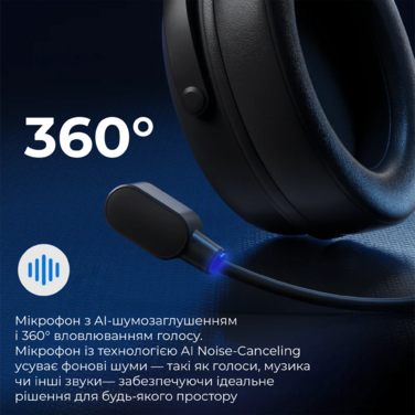 Бездротова ігрова гарнітура GamePro Asgard Skadi (HSW191B)