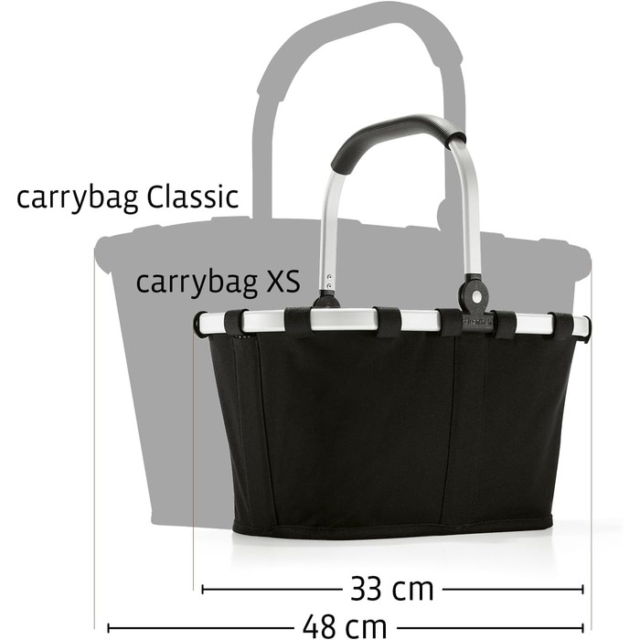 Сумка-шопер Reisenthel Carry Bag XS – Стабільний кошик XS формату з практичною внутрішньою кишенею, елегантний та водонепроникний дизайн (Teddy Sand)