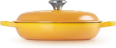 Le Creuset Signature Казанок з чавуну, Ø 30 см, 3,5 л, Azure (Coastal Blue), для всіх типів плит, включаючи індукцію