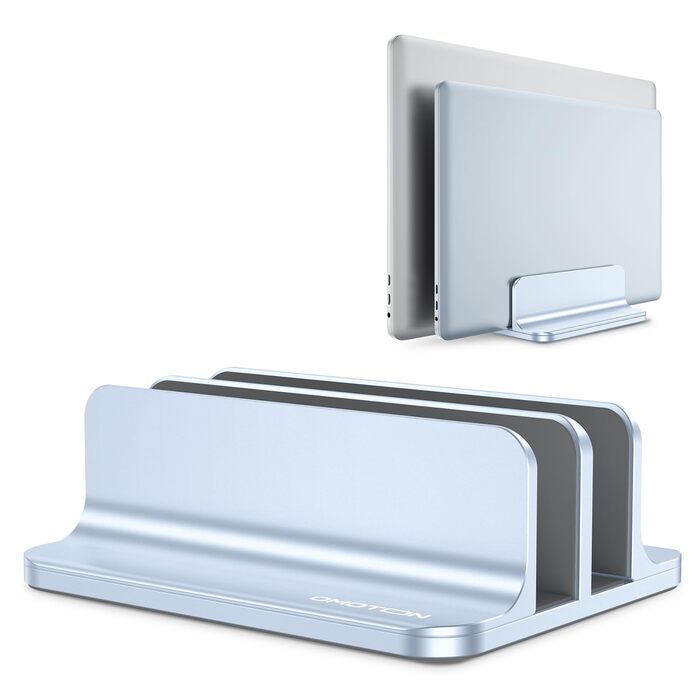 Підставка для ноутбука OMOTON: регульована, для екранів до 17.3 дюймів, сумісна з MacBook Air/Pro (блакитна)