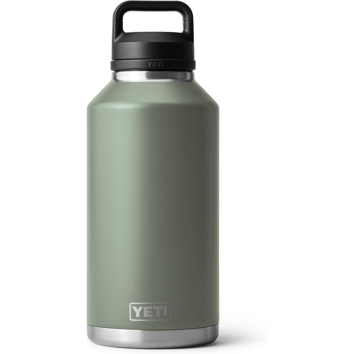 Пляшка YETI Rambler із ковпачком, зелений табір, 64 унції (1,8 л)