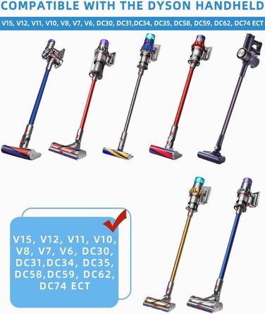 Підставка FAOKZE для Dyson V6-V11, DC30-DC35, універсальний тримач для акумуляторного пилососа/ручного пилососа