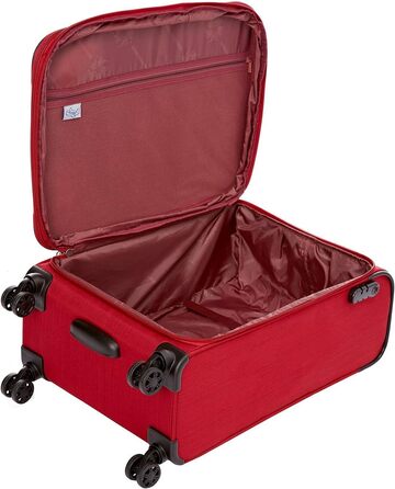 Валіза каюти LYS Paris, м'яка, розсувна, червона, Валіза Valise Cabine Souple Extensible, валіза Red Valise Cabine Souple Extensible