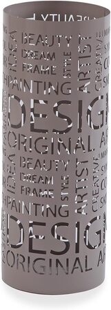 Підставка для парасольки Versa Original Design - білий металевий стійк для входу, коридору або кімнати. Розміри: 49 x 19 x 19 см.