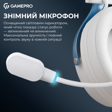 Бездротова ігрова гарнітура GamePro Asgard Skadi (HSW191WB)