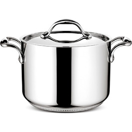 Каструля Lagostina Accademia Lagofusion з кришкою, нержавіюча сталь, 26 см