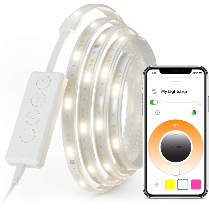 Nanoleaf Holiday String Lights 25м | 300 LED | IP44 | 18W | EU | HomeKit сумісність