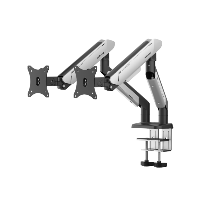 Настільне кріплення для двох моніторів Anda Seat Stealth PRO II Duo 17’’-42’’ Black & White