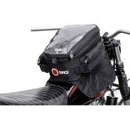 Мотоциклетний магніт Сумка-бак Мотоциклетна магнітна сумка-бак ST15 11-22 літри для зберігання, унісекс, багатоцільовий, всесезонний, поліестер, чорний