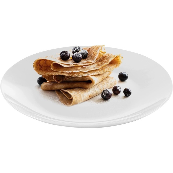 Сервіз кавовий 18-частинний - на 6 осіб - білий - порцеляна. Комплект посуду для кави