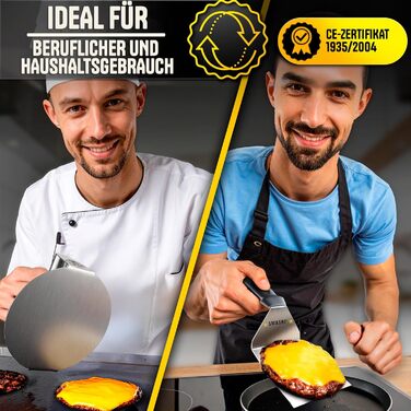 Набір для приготування бургера SMASHI®: прес, дві форми, лопатка, 50 паперів для гриля, рецепти (базовий)