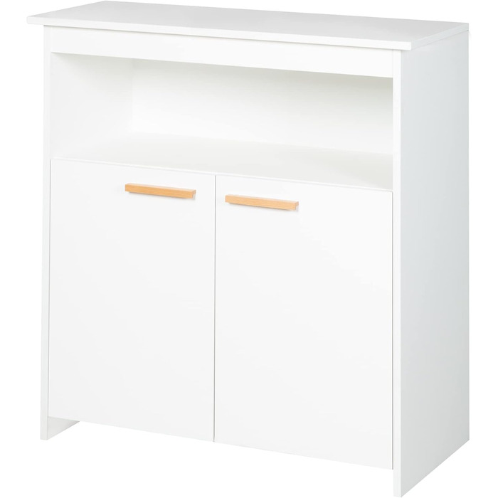 Комплект для дитячої кімнати Roba 'Антон' білий: пеленальний столик з 2 дверцятами, 1 поличкою, висота 90 см, пеленальний вкладиш