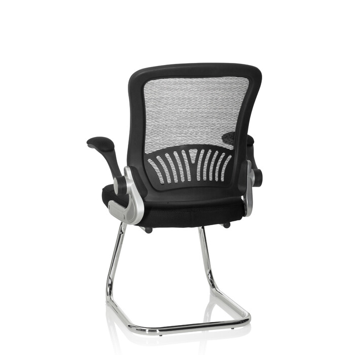Крісло для відвідувачів / Конференційне крісло FLYER PRO V Mesh Black HJH OFFICE