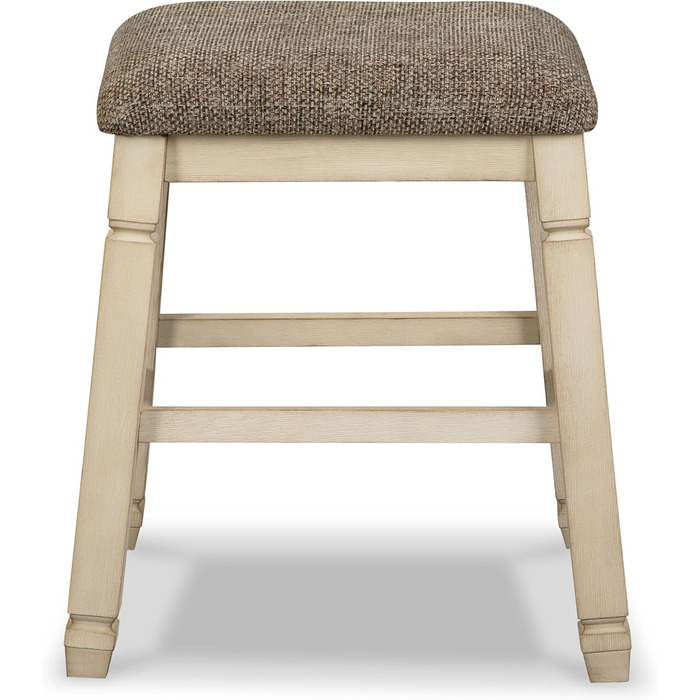 Крісло-пуф Signature Design By Ashley Bolanburg, 2 шт., у стилі casual, античний білий колір