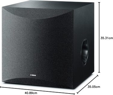 Сабвуфер Yamaha NS-SW100, 50 Вт, 25-180 Гц, чорний