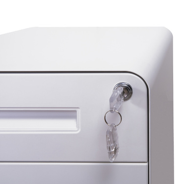 Контейнер на колесах COLOR PLUS I Metall weiß hjh OFFICE