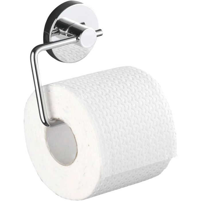 Тримач туалетного паперу WENKO Vacuum-Loc Milazzo, кріплення без свердління, набір з 2 шт.