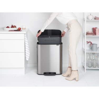 Бак для сміття Brabantia Bo Pedal Bin 60 л (211324)