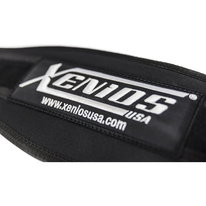 Дюймовий ергономічний пояс для важкої атлетики Xenio для США-L (110 см) - чорний, PSNYPLAT032, 6-