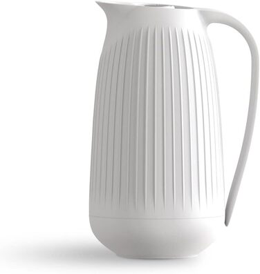 Термос Kähler Isolierkanne 1,0 л Hammershøi для чаю та кави, білий (1000 мл)