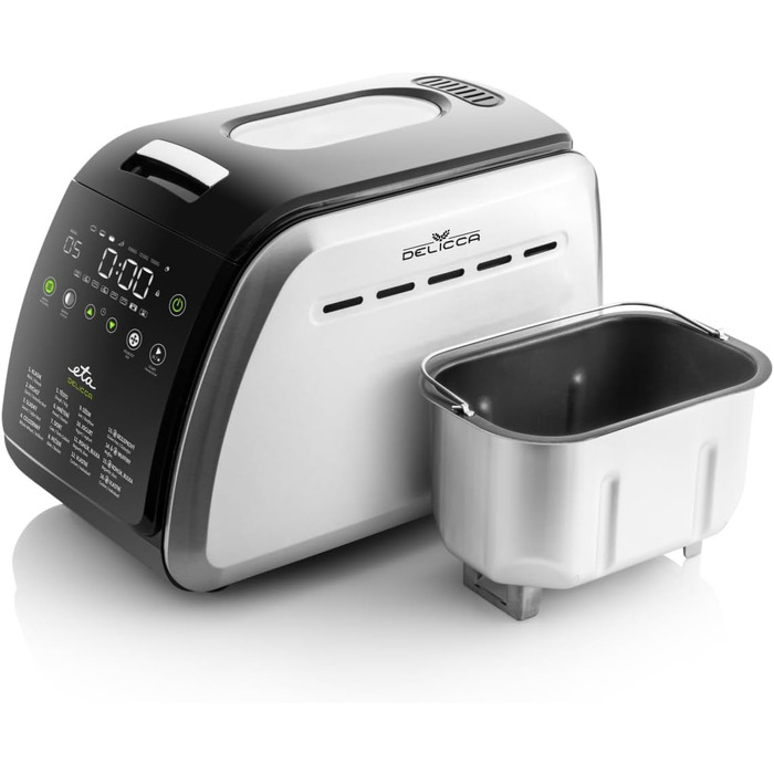 Хлібопечка ETA Delicca 2 з 16 програмами для приготування хліба, булочок, йогурту та джему