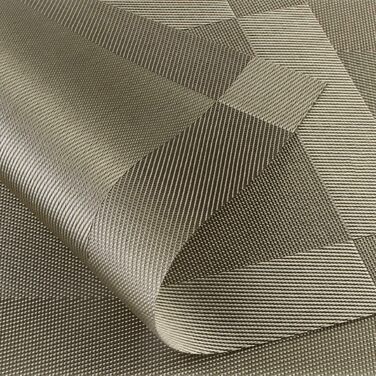 Набори серветок на стіл DACHUI, 8 шт., тканинні, під льон, водовідштовхувальні, термостійкі, миючі, довговічні (димно-сірий) (кава, 4 шт.)