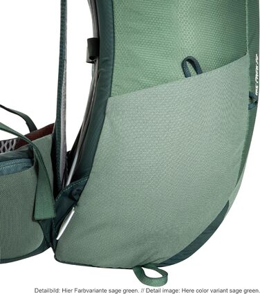 Легкий, зручний рюкзак для походів з вентиляцією спини і дощовиком - Об'єм (22 літри, темно-синій), 22 -