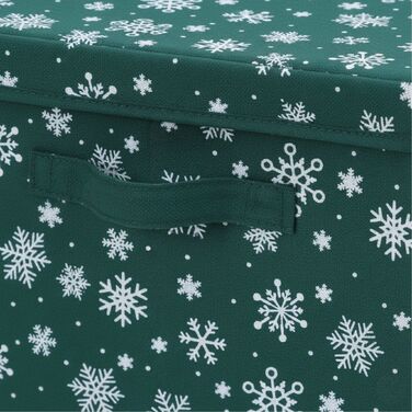 Набір з 3 коробок для зберігання новорічних кулічок Relaxdays