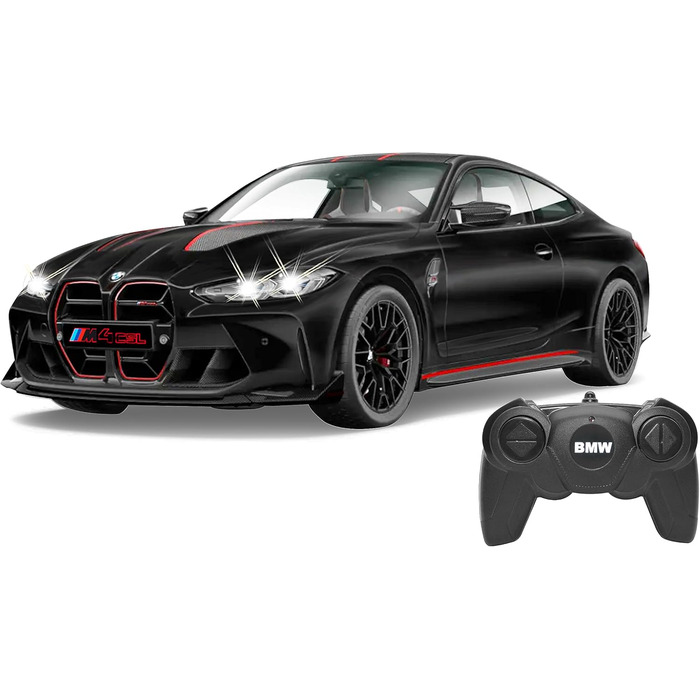 Радіокерований автомобіль JAMARA BMW M4 CSL 1:16 2.4GHz з LED підсвіткою та прозорим вітровим склом