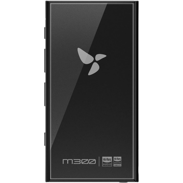 Цифровий аудіоплеєр HiBy M300 з вбудованим динаміком, Android 13, Bluetooth, Wi-Fi, FM-радіо, підтримка PCM768k, DSD256, 32 ГБ, чорний