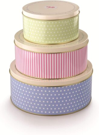 Набір коробок для зберігання тортів Tala Originals, ретро-дизайн, зручність зберігання, з 3 предметів