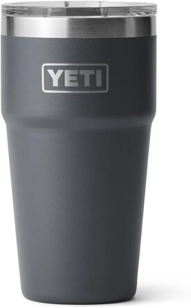 Термос YETI Rambler 20oz (591мл) з кришкою MagSlider, Charcoal