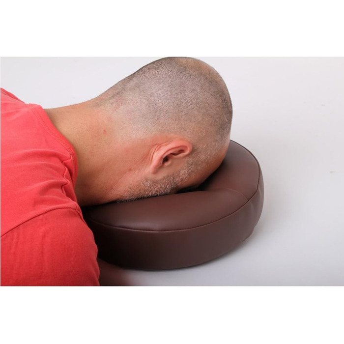 Подушка для масажного столу з екошкіри (бежева)