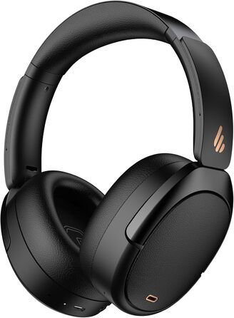 Гібридні навушники Edifier WH950NB ANC, LDAC, Hi-Res Audio, EQ App, 55H, Складні, BT 5.3, Чорний